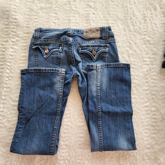 SIZE 29 7/8 *Vigoss Studio Jeans Boot Cut, Flap Pocket - Picture 1 of 13